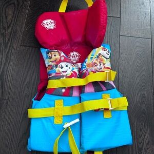 Kids paw patrol life jacket